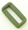 B-LP-02 1000 Olive Drab Plastic Rectangular Loop